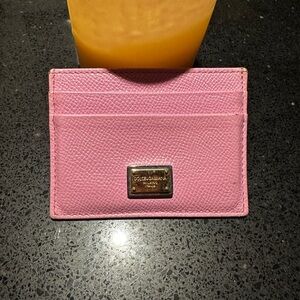 Used DOLCE & GABBANA
Branded Plate Calfskin Wallet